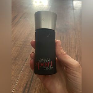 Giorgio Armani Sport Code Black and Silver Fragrance